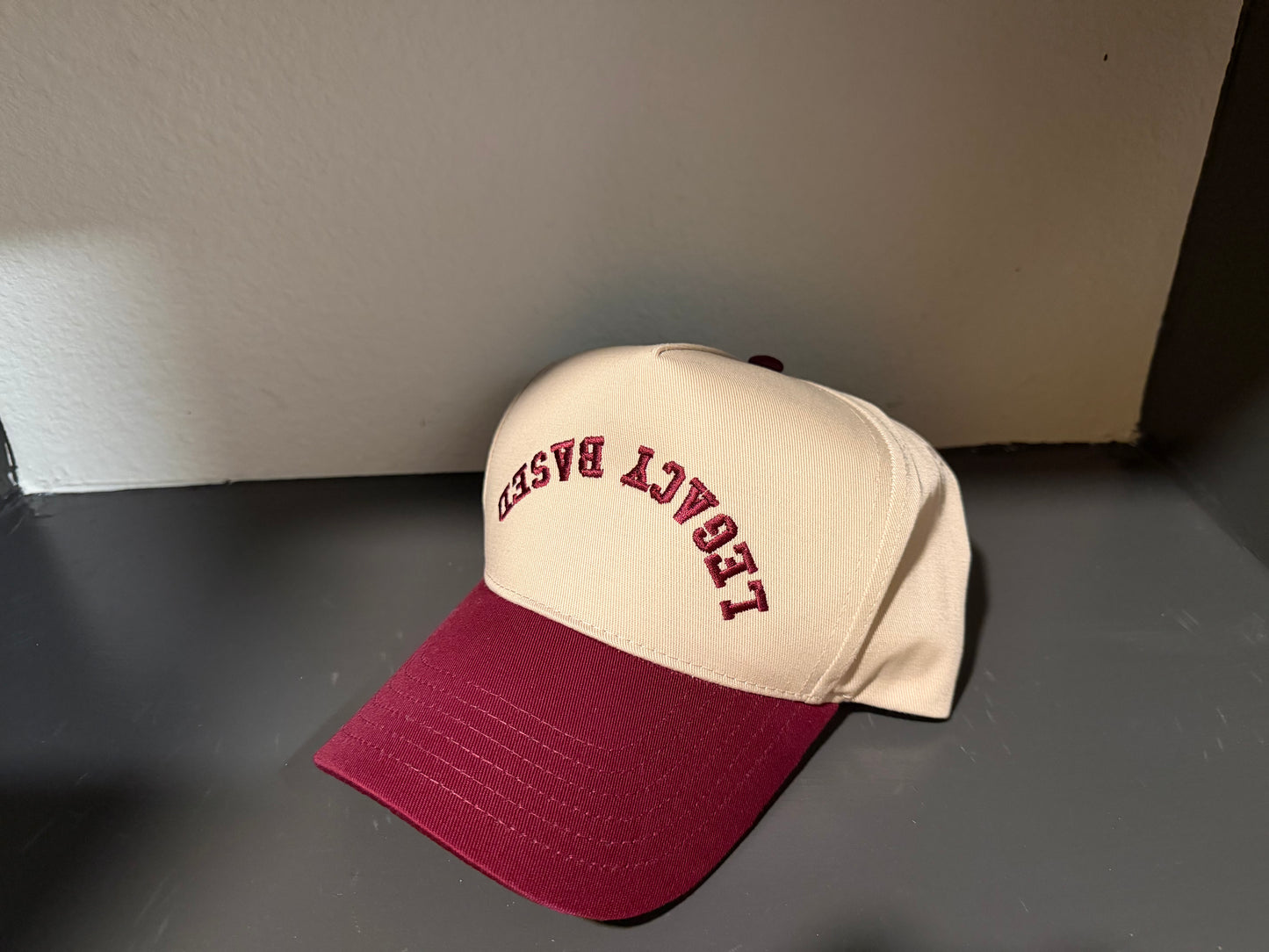 Legacy Based Maroon Trucker Hat