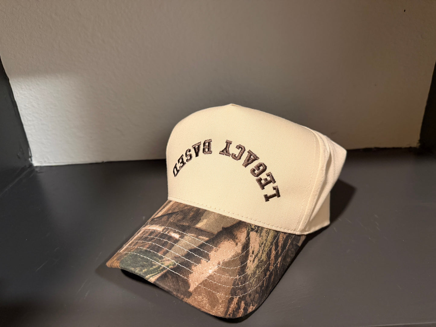 Legacy Based CAMO Trucker Hat
